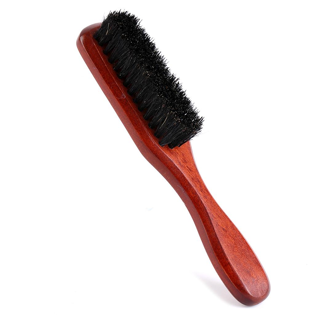 Men Grooming Home - Szczotka do brody dla mężczyzn, drewniana