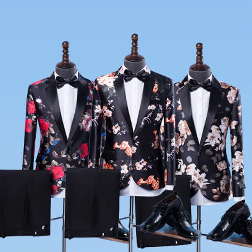 Auriparus flaviceps Floral Gro – Men'S Grooming Jacket recenzja i cena