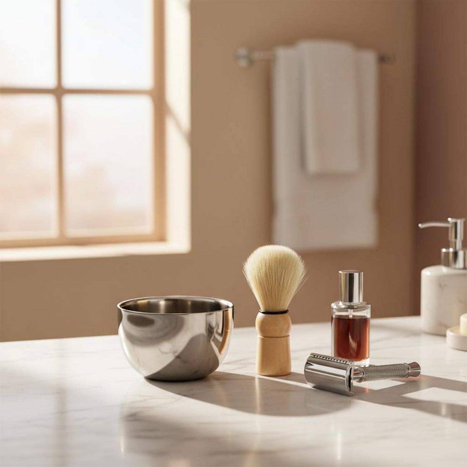 Metalowa miska na piankę do go – Men Grooming Home recenzja i cena