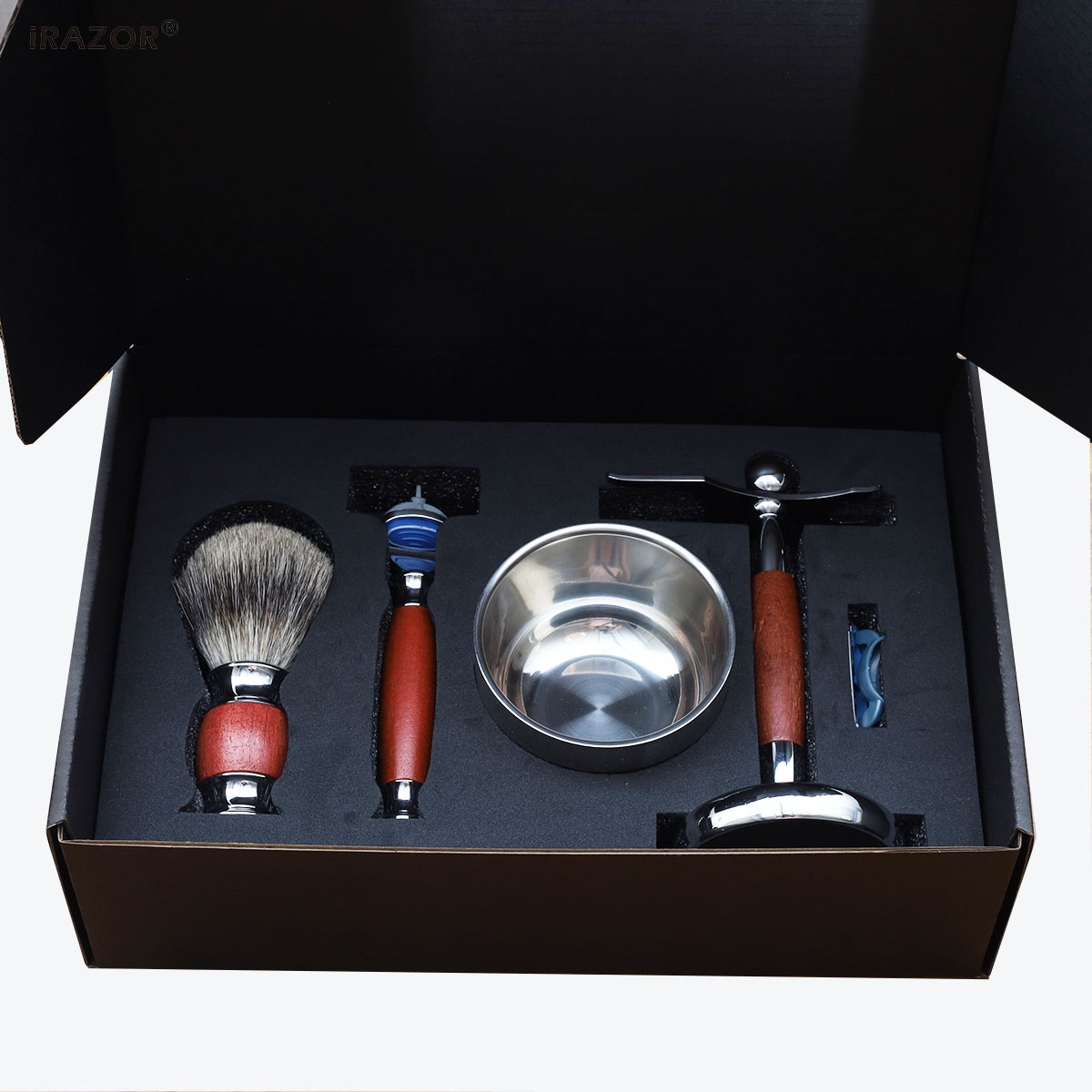 iRAZOR Luksusowy zestaw do gol – Men'S Grooming Gift Box recenzja i cena