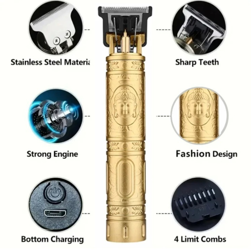 Elektryczny trymer do brody T9 – Men Grooming Home recenzja i cena